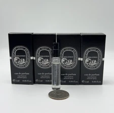 4 x Diptyque Philosykos Eau De Parfum EDP 0.06oz / 2ml Each Total 8ml NIB