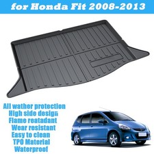 Tpo All Weather Floor Mats Cargo Liner For 2008-2013 Honda Fit Full Protection Tpo All Weather Floor Mats Cargo Liner For 2008-2013 Honda Fit Full Protection