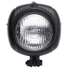 Electroline Vintage Square Headlight - Black Electroline Vintage Square Headlight - Black