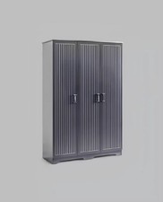 Kleiderschrank Schrank Möbel Schlafzimmer Schränke Holz Schwarz Loft