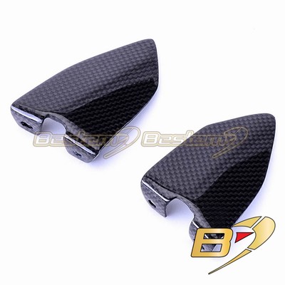 2003-2006 Ducati 749 999 Driver Heel Guard Plate 100% Carbon Fiber Rearset Cover