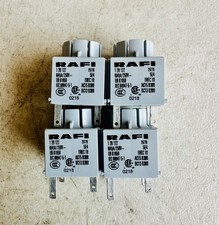 Lot Of 4! RAFI 1.20.122 Series Contact Block