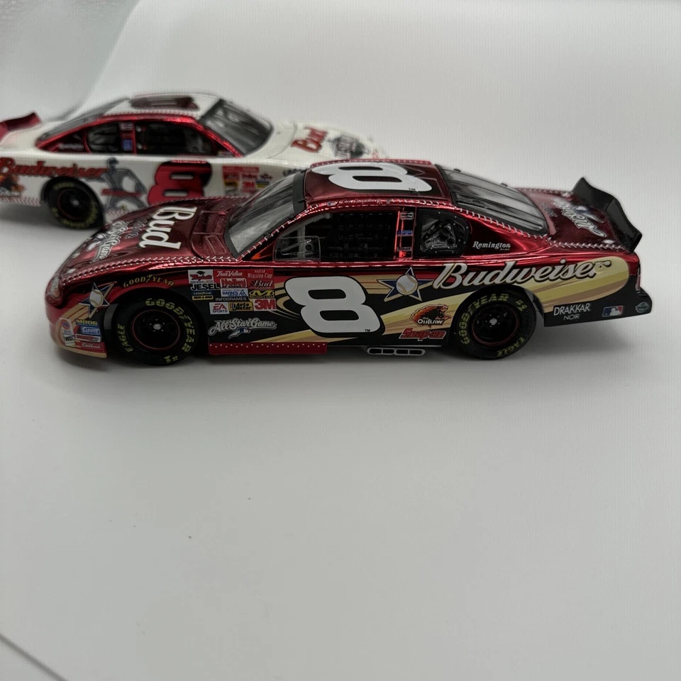 Juego de 2 autos 2001/2002 Dale Earnhhardt Jr. #8 MLB All Star Game Brookfield 1:24 Foto 3 de 4