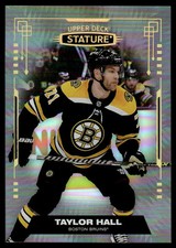 2021-22 Upper Deck Stature Taylor Hall Boston Bruins #6