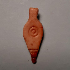 Rare  LE SOUFFLET Hr 3 cm biscuit polychrome marron 1ère époque Fève Allemande