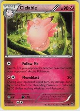 Clefable Xy - Furious Fists Ffi - 71111 Pokemon Lp