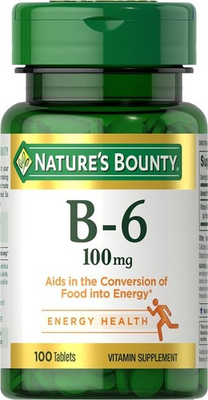 #ad #ad Nature#x27;s Bounty Vitamin B6 100mg Supplement Energy Health Support Tablets 100ct $6.99