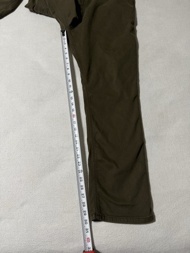 DU/ER DUER Pantalone Uomo 40x30 Relaxed Conico N2X Comfort Elasticizzato Verde - Foto 3 di 9