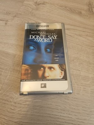 Don't Say A Word D-VHS D-Theater High Definition Video Tape 