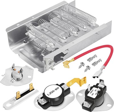Dryer Heating Element For Maytag MEDX655DW1 MEDX655DW0 MEDC200XW1 MEDC215EW0