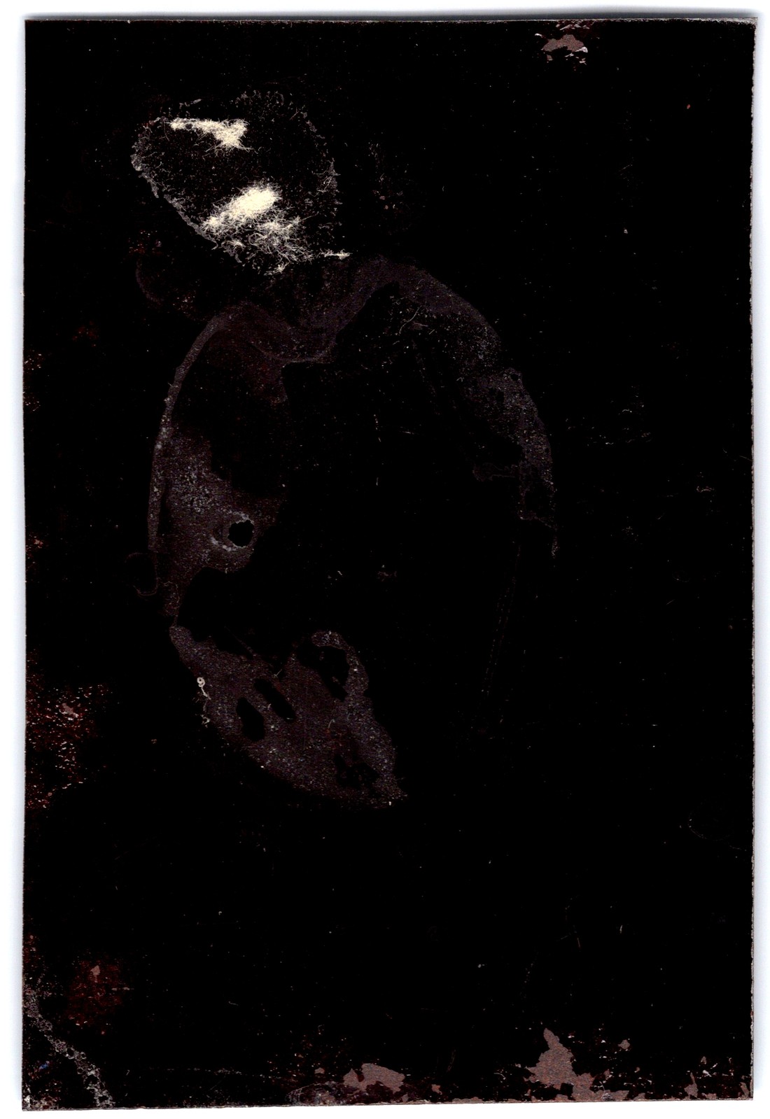 ANTIQUE 1/6th Plate TINTYPE CIRCA 1870s Young Handsome Man In Suit — additional view