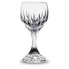 Baccarat Crystal Massena #3 Water Wine Goblet 6 3/8” Made In France.