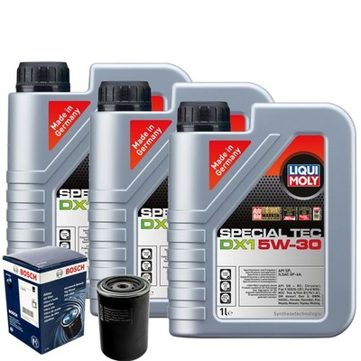 Motoröl 5W30 LIQUI MOLY Special Tec Dl1 3L+BOSCH Ölfilter