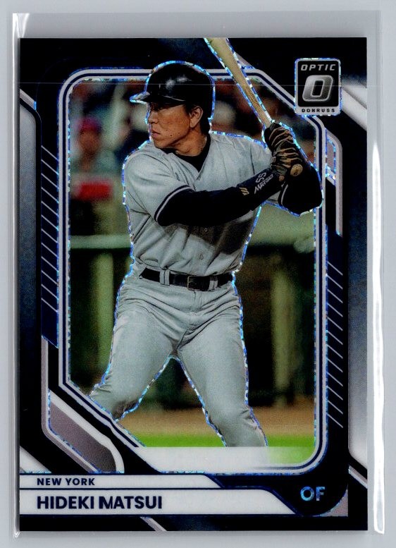 2026 Donruss #66 Hideki Matsui Optic Black Circles New York Yankees