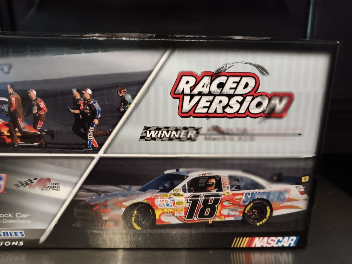 1/24 Action Kyle Busch 2008 Toyota #18 Snickers Atlanta Win Raced