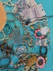 Jewelry Lot 2+ Pound Wearable Mixed Vintage Modern Costume Fashion #40