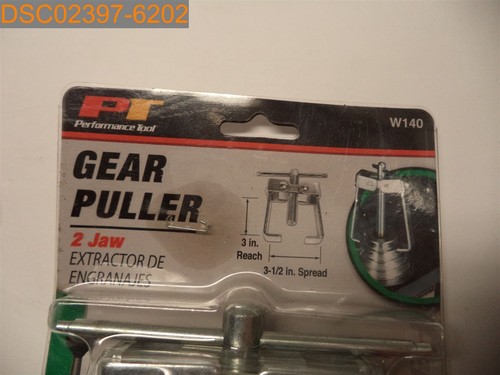 Performance Tool W140 Gear Puller 2 Jaw 3" x 3 1/2", Cat4, 039564101496 - Foto 2 di 3