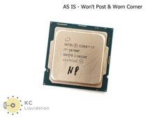 Intel Core i7-10700F 8-Core 2.9GHz SRH70 16MB CPU Socket 1200 - AS IS Won't Post