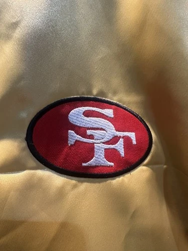 Vintage 90s San Francisco 49ers Satin Bomber Jacket - Limited sizes image 3