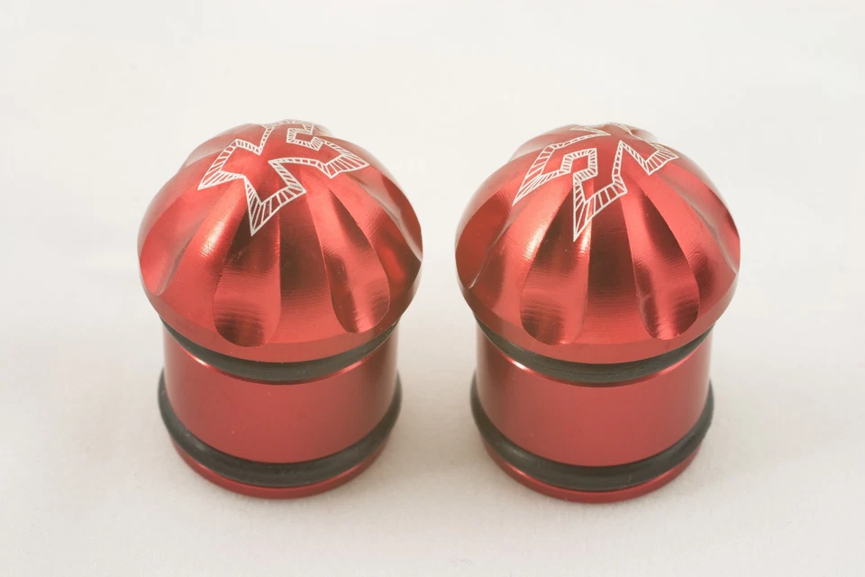 Enchufes de extremo de barra de ciclismo para bicicleta KCNC HBC-01 negros Foto 3 de 4