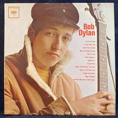 BOB DYLAN S/T First Album 1968 Mono Reissue Of 1962 LP