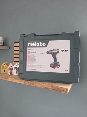 Metabo Akku Bohrschrauber BS 14.4  14.4 V, 2 x 2 Ah Akku und Ladegerät