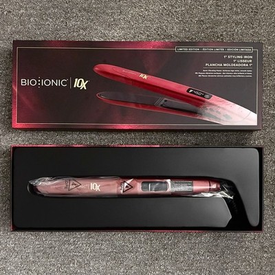Bio Ionic 10X Hair Styling Iron 1”✨Limited Edition Velvet Rouge Color✨ Bio Ionic Velvet Rouge 10X Styler - Walmart.com main image 4