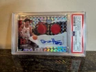 Dylan Harper 2024-25 Bowman Univ Best #PDRA-DH Prospect Dual Relic Auto PSA 9