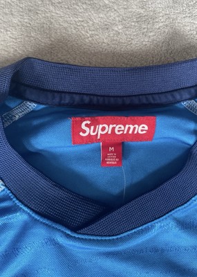 Supreme Jacquard Soccer Jersey Blue And Soccer Shorts Blue Medium