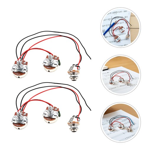 Set di pickup per chitarre HSH Configurazione 5 vie prima del cablaggio