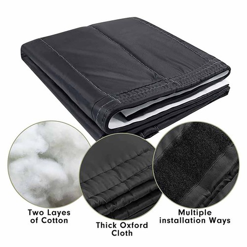 Couverture Ignifuge 60x80 Cm - Protection Soudure, Barbecue, Travaux - Anti-étincelles, Réutilisable