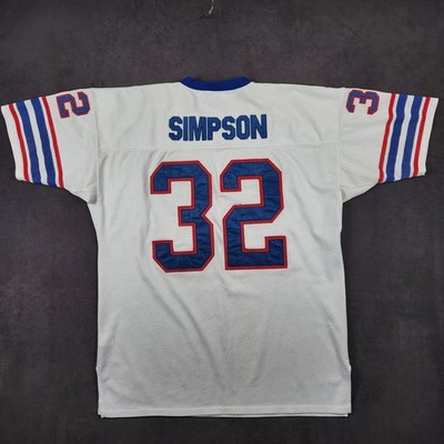 Mitchell Ness OJ Simpson Buffalo Bills 1970s Throwback Football