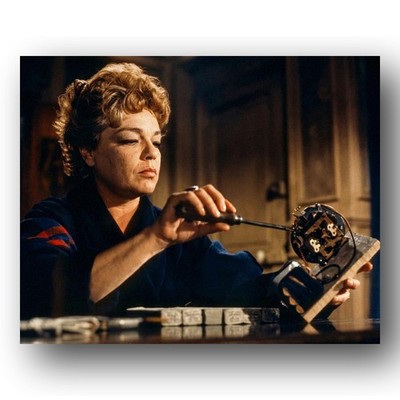 Simone Signoret Photo 8x10 L'Arm��e Des Ombres Film Set 1960s French Actress