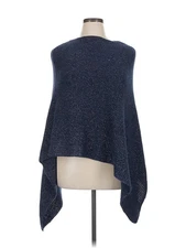 AB Studio Women Blue Poncho XL