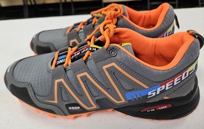 NEW! Running Shoes, Keep Running Brand Speed 3 Gray/Orange Size EU 40
