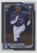 2024 Bowman Chrome Prospects Andres Arias #BCP-236 0b7