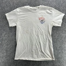 Vintage Circus Maximus Shirt Mens Medium White A-Lab Graphic Tee Carnival 2000s