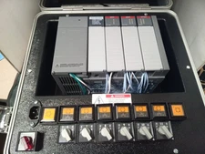 Allen-Bradley Portable SLC 500 PLC Trainer/Test Rig[Read Disc and See Pics]