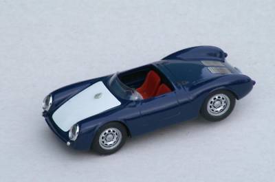 Maisto #48 Porsche 550 A Spyder 1955 Silver Diecast Model Car 1:18