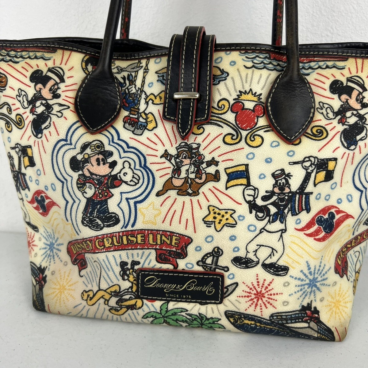 2010 Dooney & Bourke Disney Cruise Line DCL SKETCH Cindy