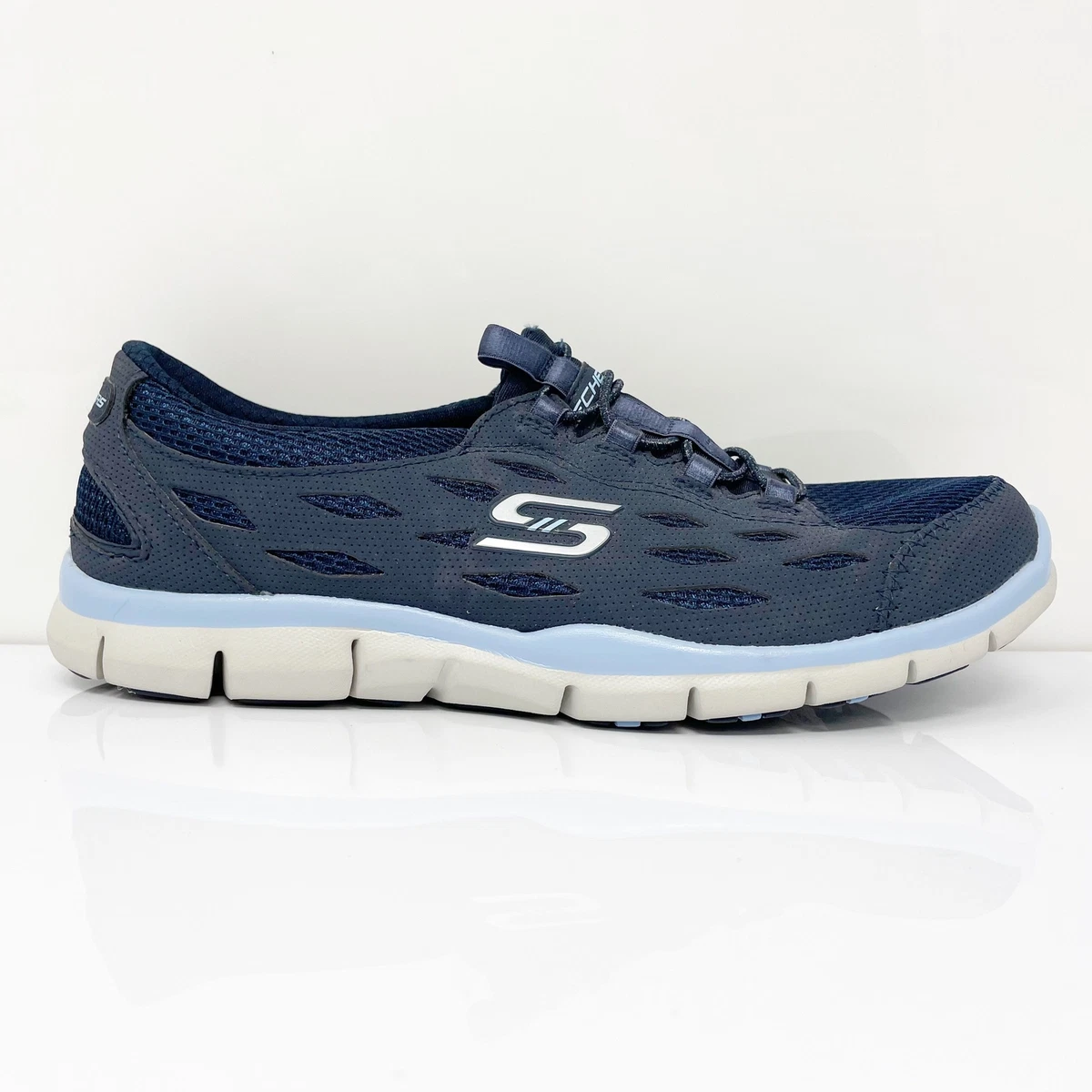 Skechers Womens Gratis Breezy City 22773 Blue Running Shoes