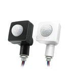 AC85-265V PIR Infrared Motion Sensor Detector AC 10MM Black/White