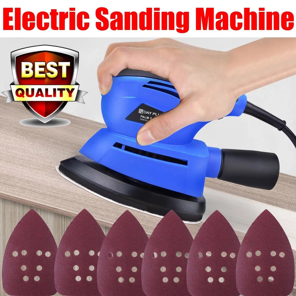 130W Electric Sander Hand Held Mouse Sand Machine DIY for Painted Wood, Wall Pai - Image 2 of 4