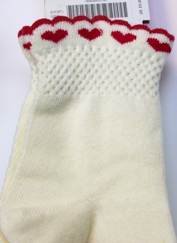 NWT 2005 Gymboree Tyrolean Lure Jeans Set sz 9 Socks Heart Button Girls Flared - Picture 13 of 16