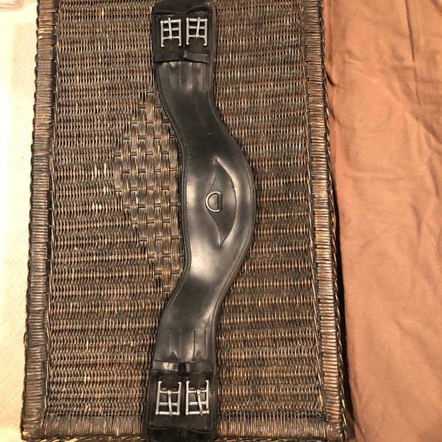Black HyCOMFORT Neoprene Dressage Girth