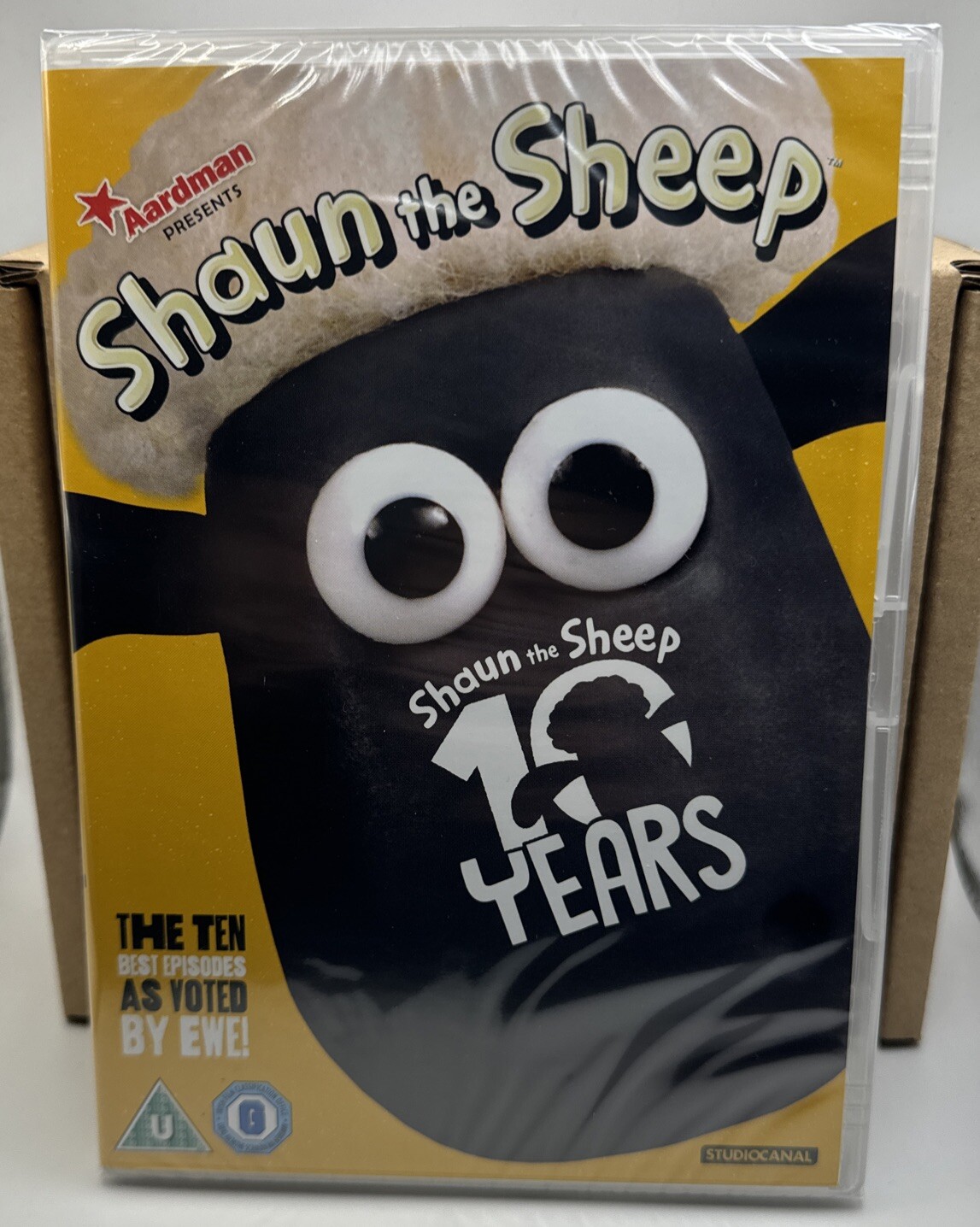 Shaun The Sheep - 10 Years (DVD) - Brand New & Sealed **Free P&P**