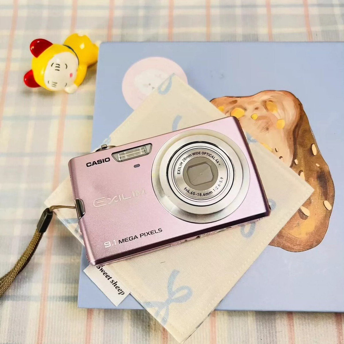 Casio Exilim EX-Z250 Pink 9.1MP Compact Digital Camera Good