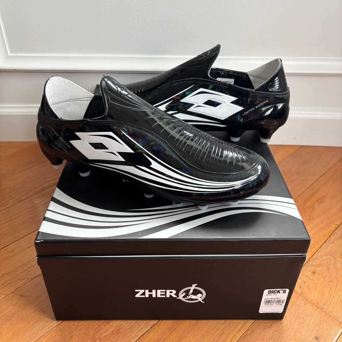 Lotto Zhero Gravity OG 50th Anniversary Limited Edition Soccer Cleats Size 9.5 Lotto Launch The Zhero Gravity OG 50 Years Edition - SoccerBible main image 2