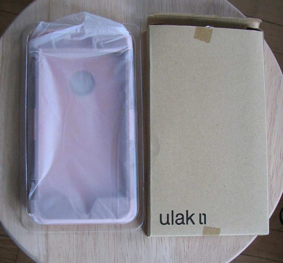 FUNDA ULAK IPHONE 6/6S PLUS NUEVA EN CAJA, ORO ROSA BRILLANTE, RESISTENTE A PRUEBA DE GOLPES Foto 3 de 4