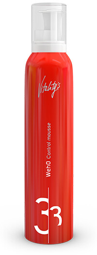 200ml Vitalitys Weho Professional Hair Styling Frizz Control Light Hold Mousse